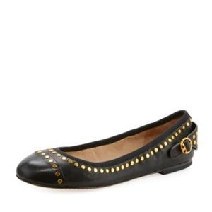 Tory Burch Holden Leather Ballet Flats 7